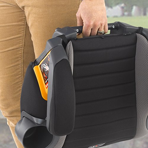 Backless Booster Car Seat, Portable Car Booster Seat for Children 40-110 lbs., Grape/Purple Y6757