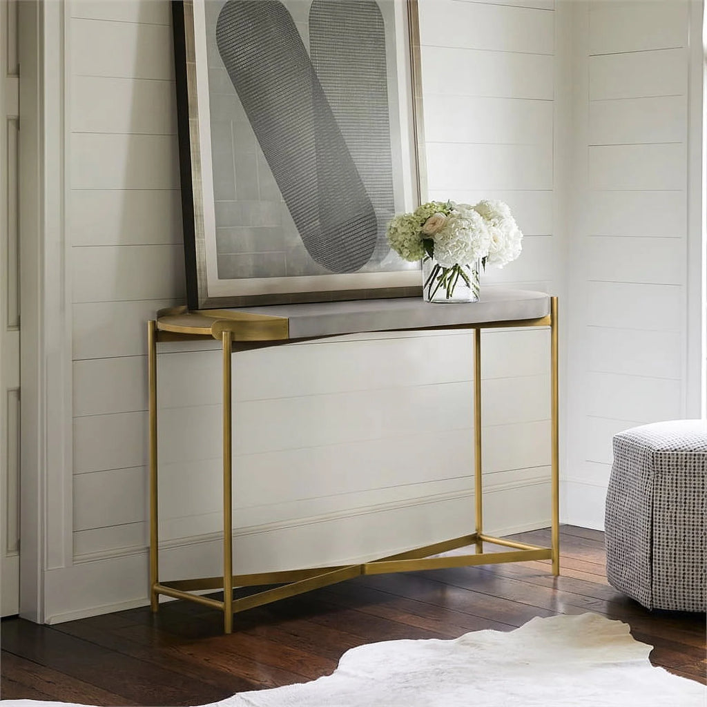 Modern Metal Concrete Console Table K7084