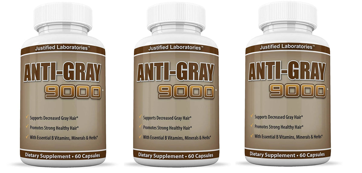 Anti Gray Hair 60 Capsules 3 Pack J802539