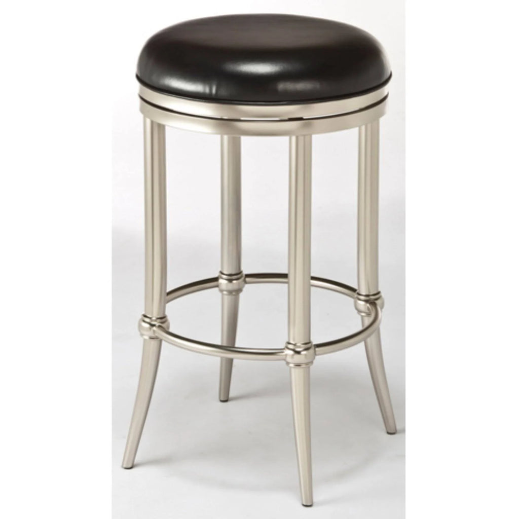 Dull Nickel Backless Bar Stool T508