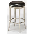 Dull Nickel Backless Bar Stool T508