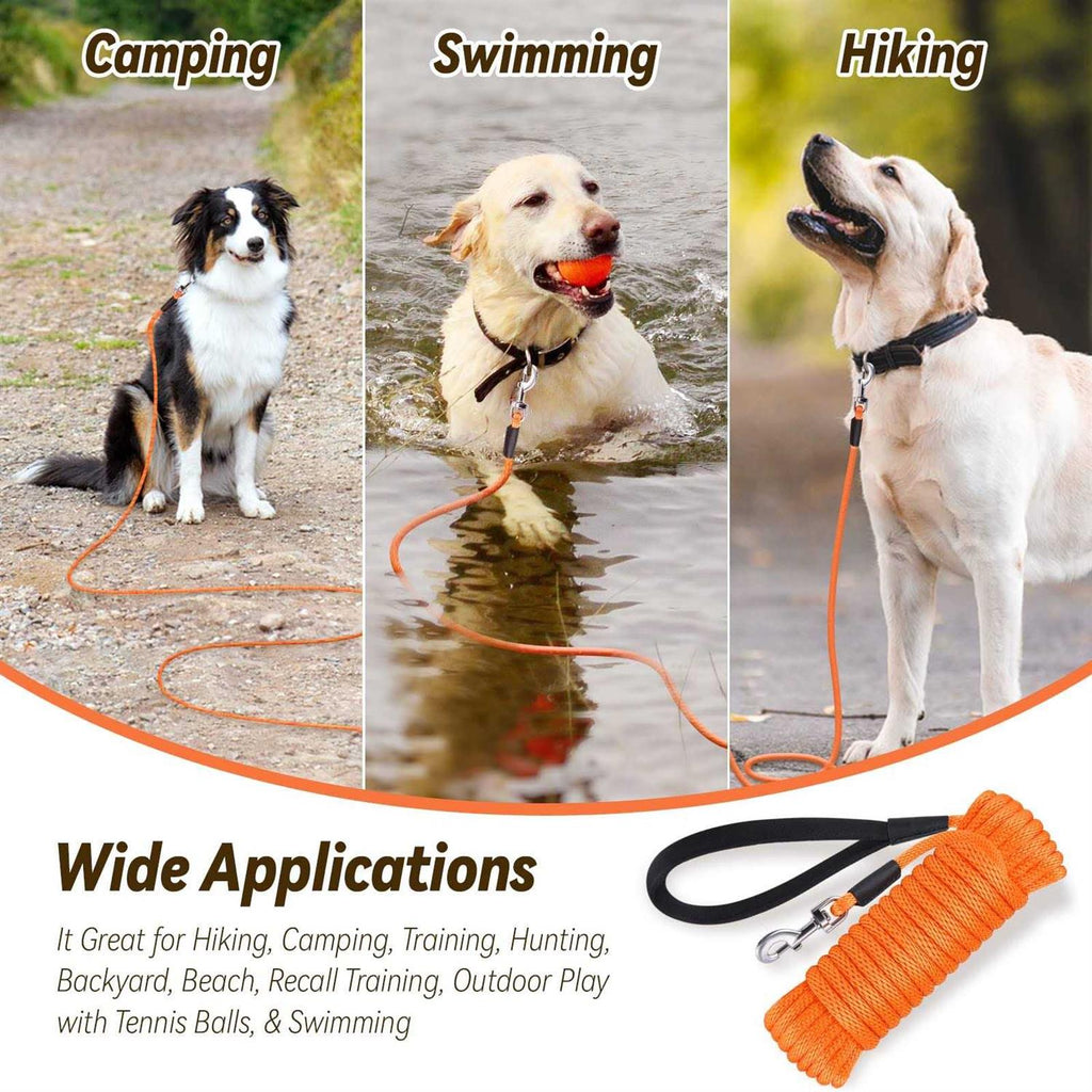 Long Lead Dog Leash 10ft 15ft 30ft 50ft P65556