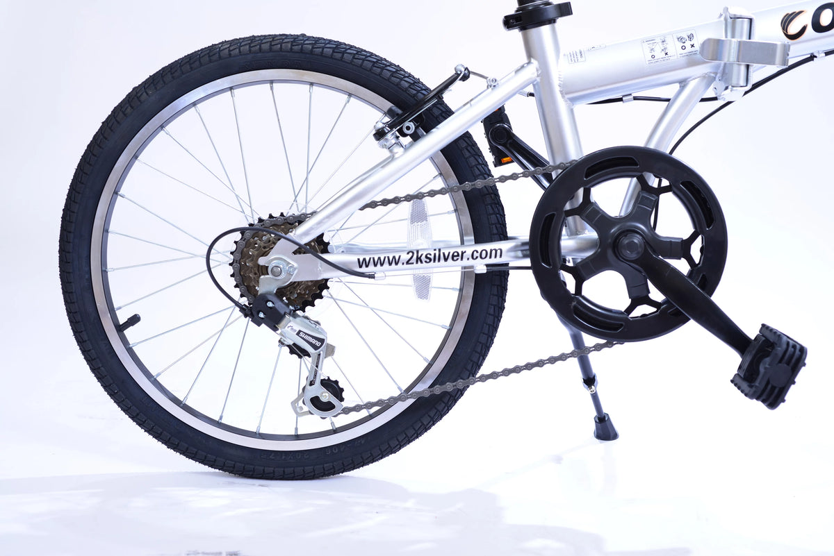Folding Bike Silver K1469