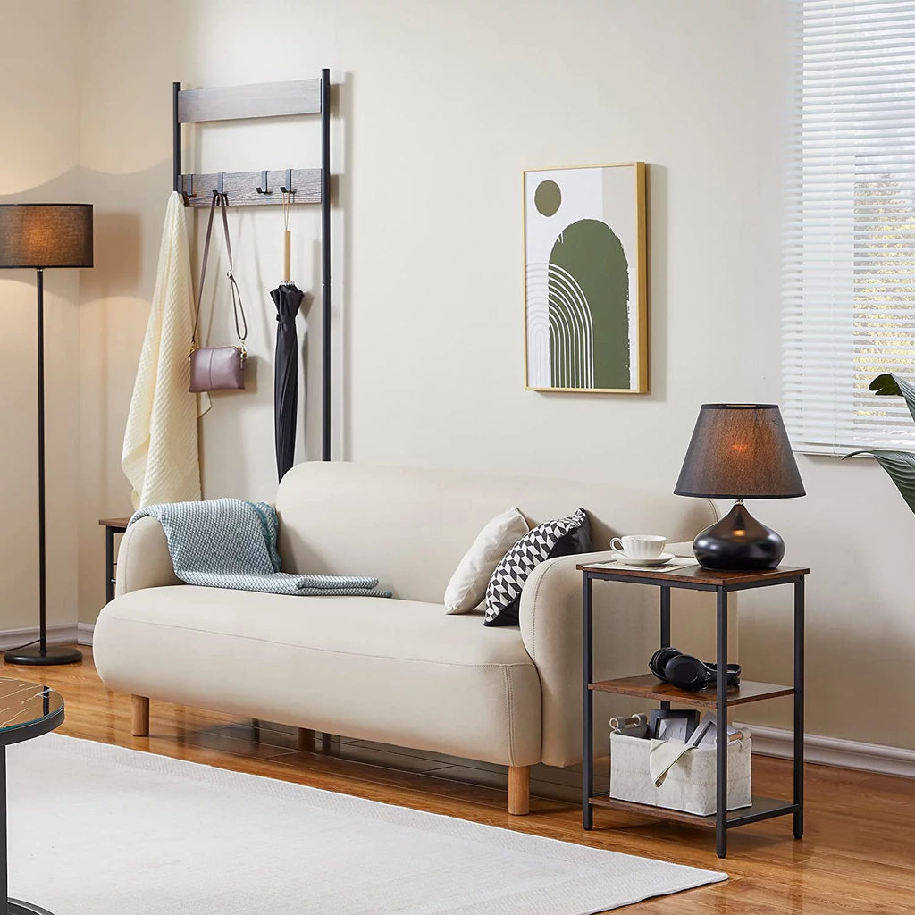 3-Tier End Table with Storage Shelf Y759