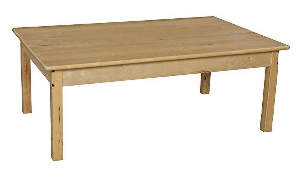 Hardwood Table with 16 in. Legs Z783