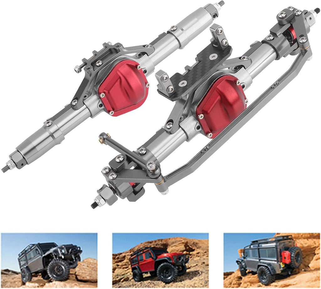 Aluminium Alloy Front and Rear Axle for 1/10 Climbing Car M180888