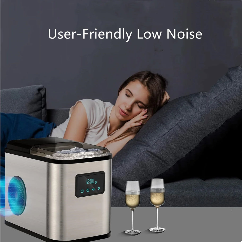 Portable Countertop Ice Maker 28Lbs/24H Self-Clean R64751