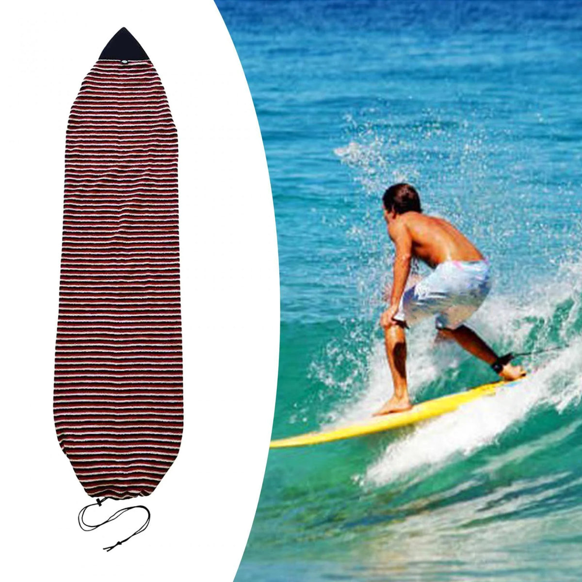 Surfboard Sock Cover Carry Protective Bag V38085