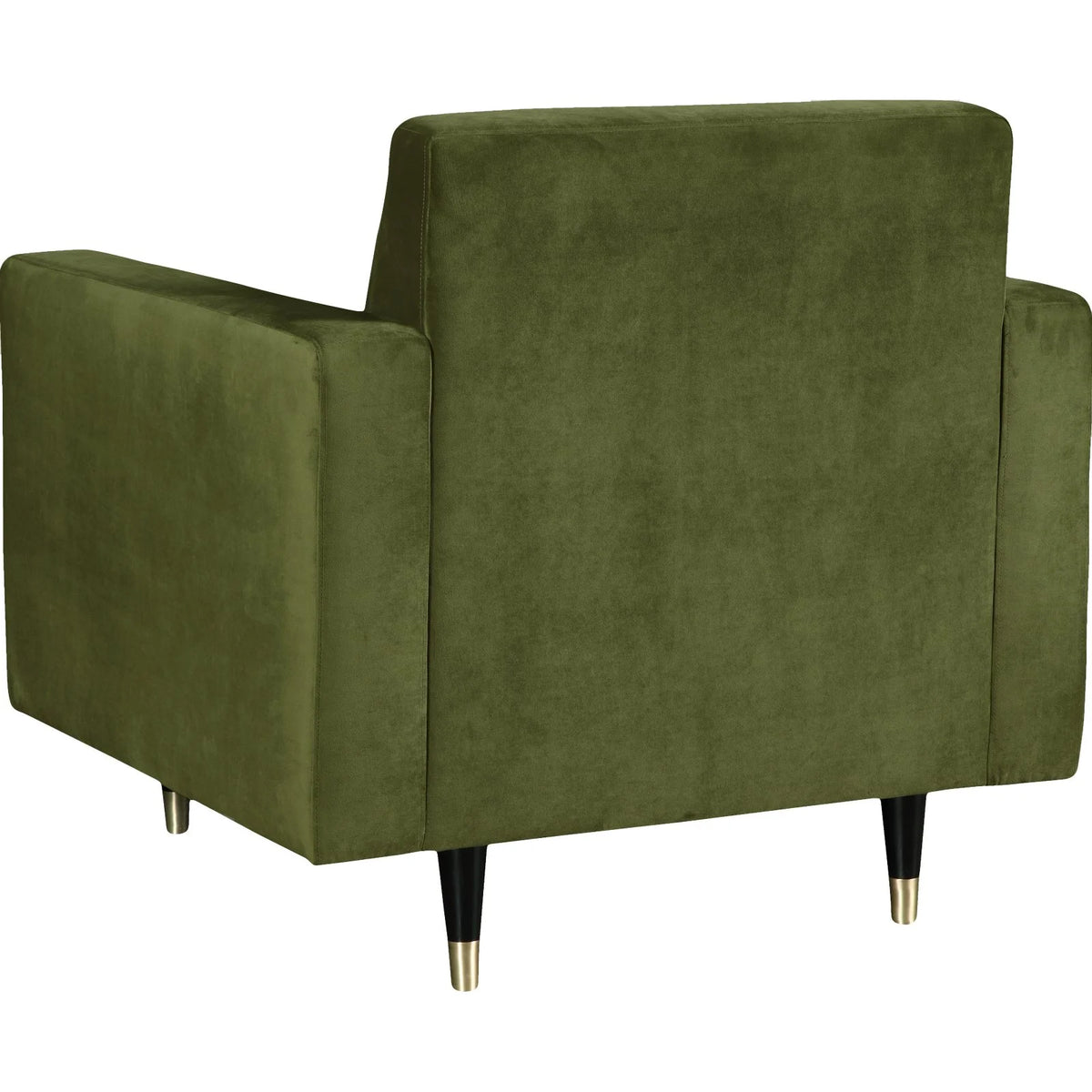 Olive Velvet Accent Chair D819