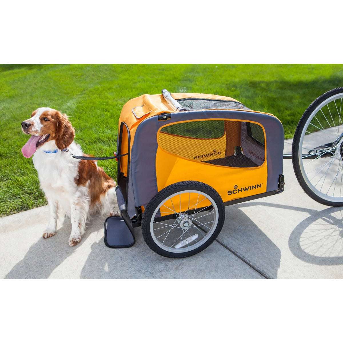 Orange Bike Pet Trailer W181