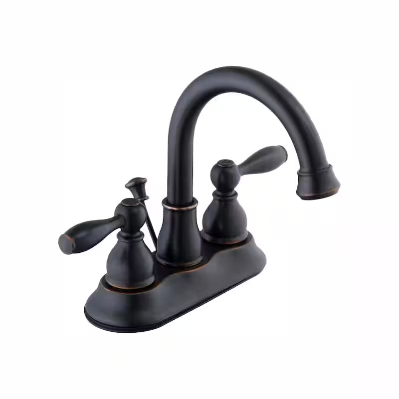 2-Handle High-Arc Bathroom Faucet in Oil Rubbed Bronze K14593