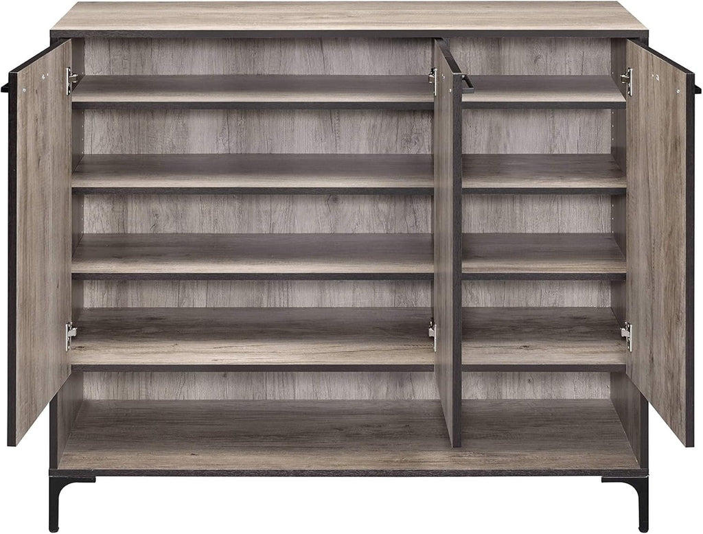 Rustic Gray Oak Cabinet R313