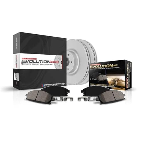 Front OE Replacement Brake Rotors and Ceramic Brake Pads B33272