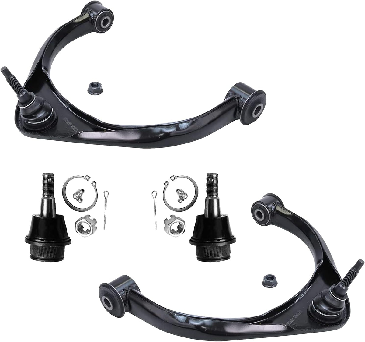 2WD Front Upper Control Arms and Lower Ball Joints for 2009-2012 Dodge Ram 1500 F363