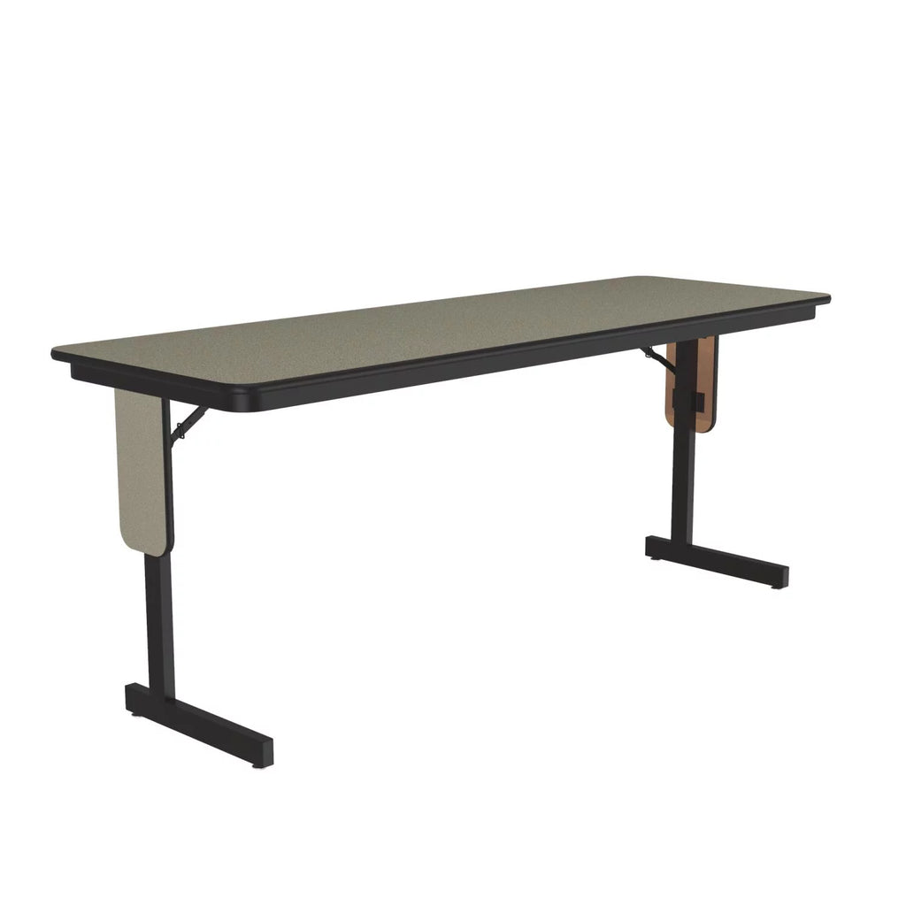 0.75 in. High Pressure Rectangular Folding Seminar Table with Panel Leg E5283