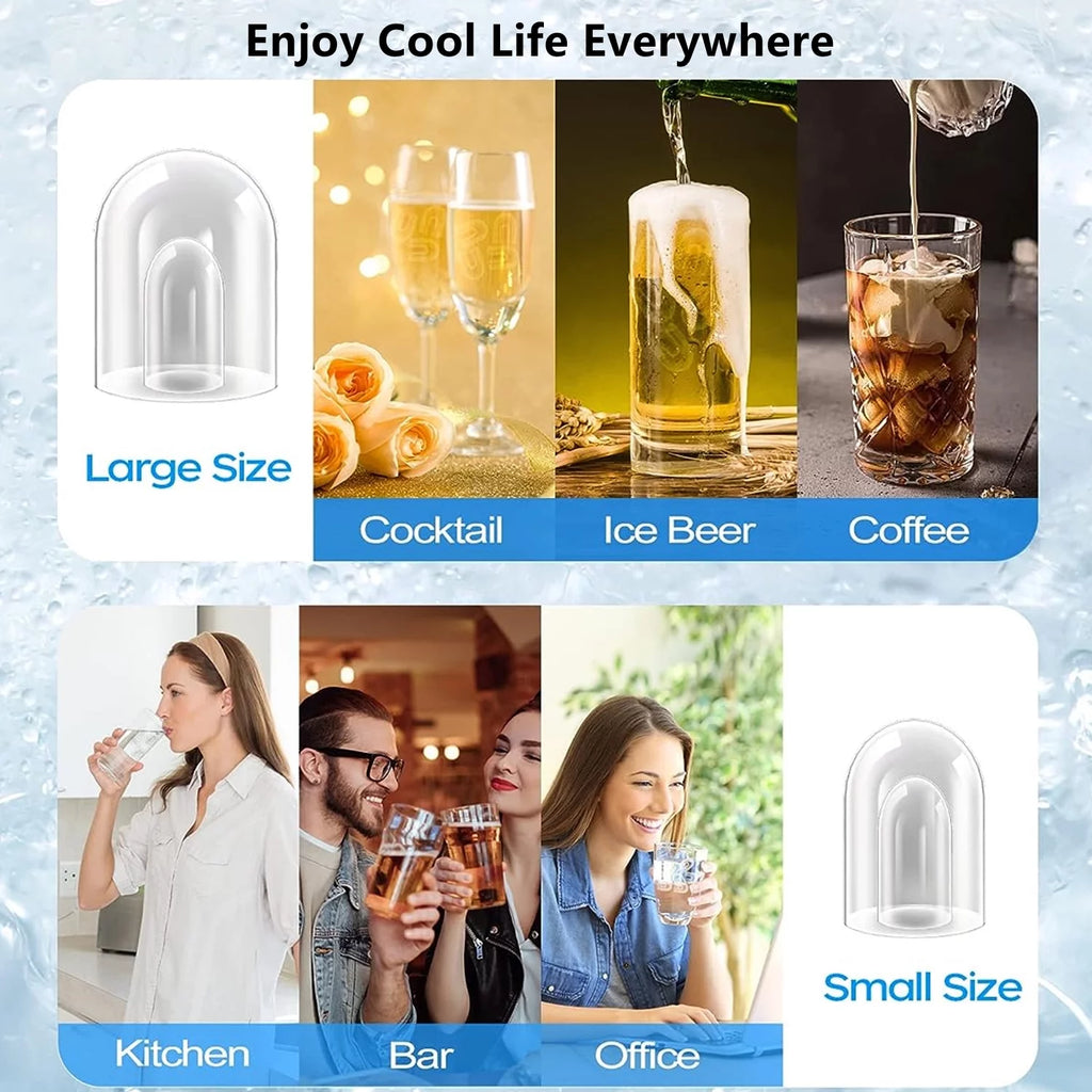 Portable Countertop Ice Maker 28Lbs/24H Self-Clean R64751