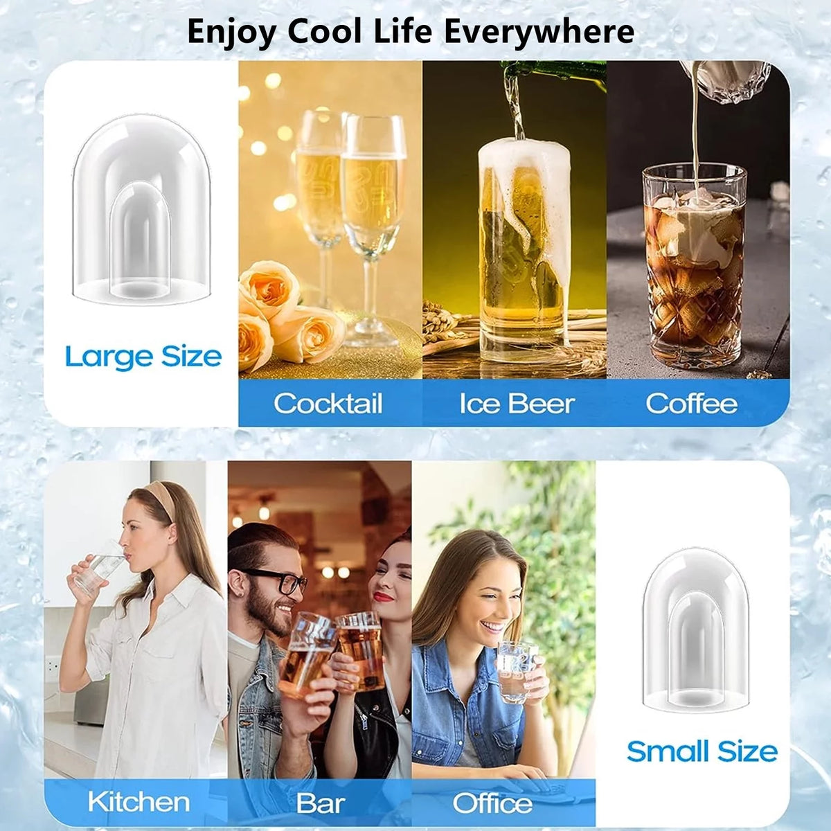 Portable Countertop Ice Maker 28Lbs/24H Self-Clean R64751