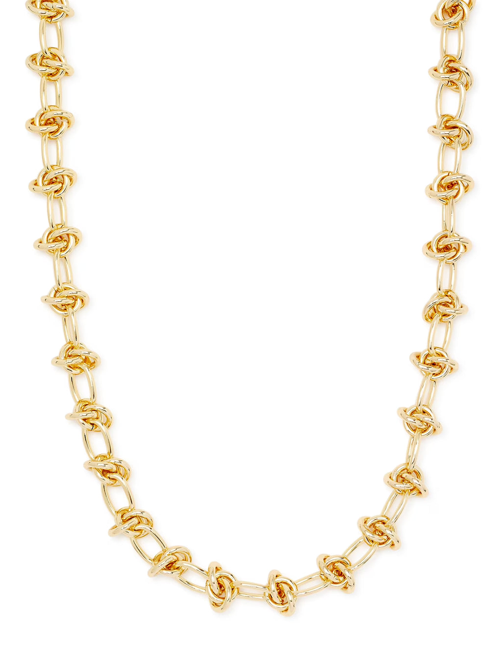 14KT Gold Oval Link Necklace R20225