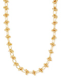 14KT Gold Oval Link Necklace R20225