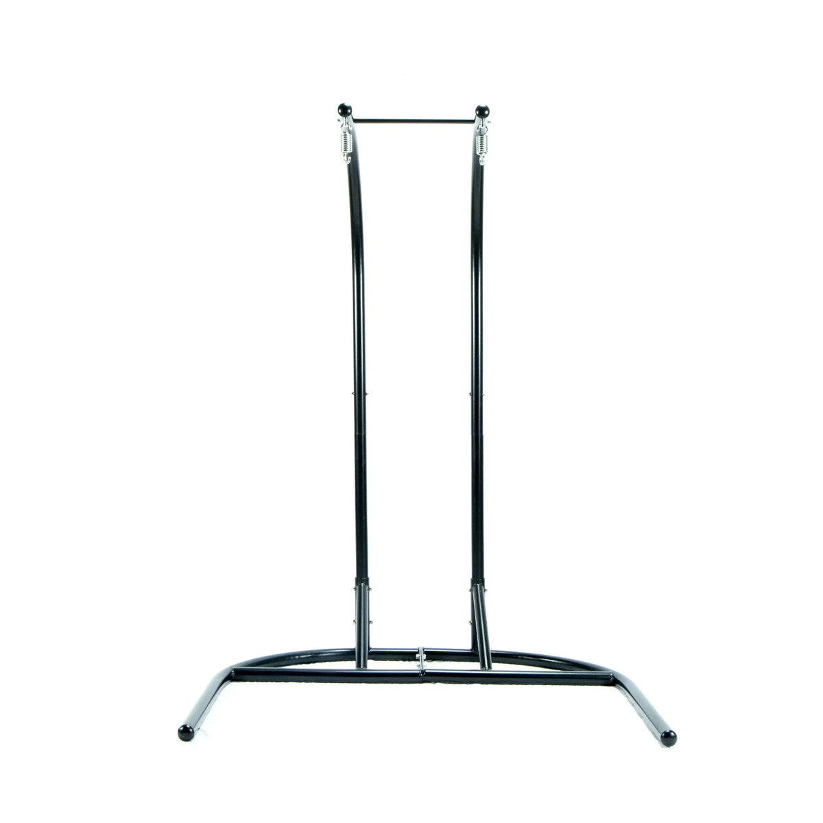 Charcoal Blue Wicker Double Hanging Egg-Shaped Swing Chair J5798