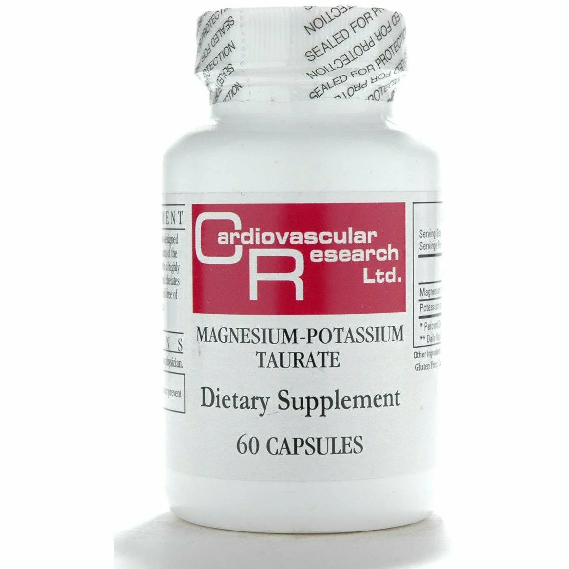 Magnesium-Potassium Taurate 60 caps R74389