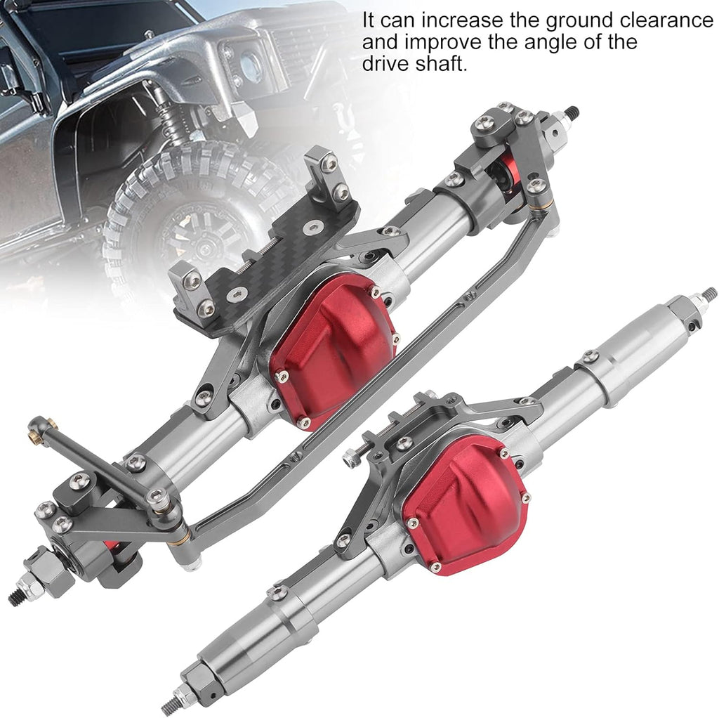 Aluminium Alloy Front and Rear Axle for 1/10 Climbing Car M180888