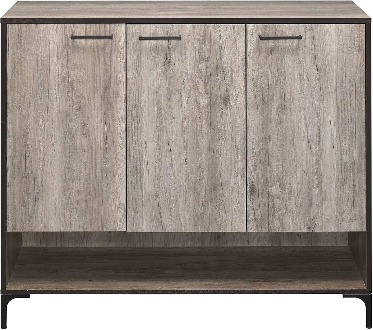 Rustic Gray Oak Cabinet R313
