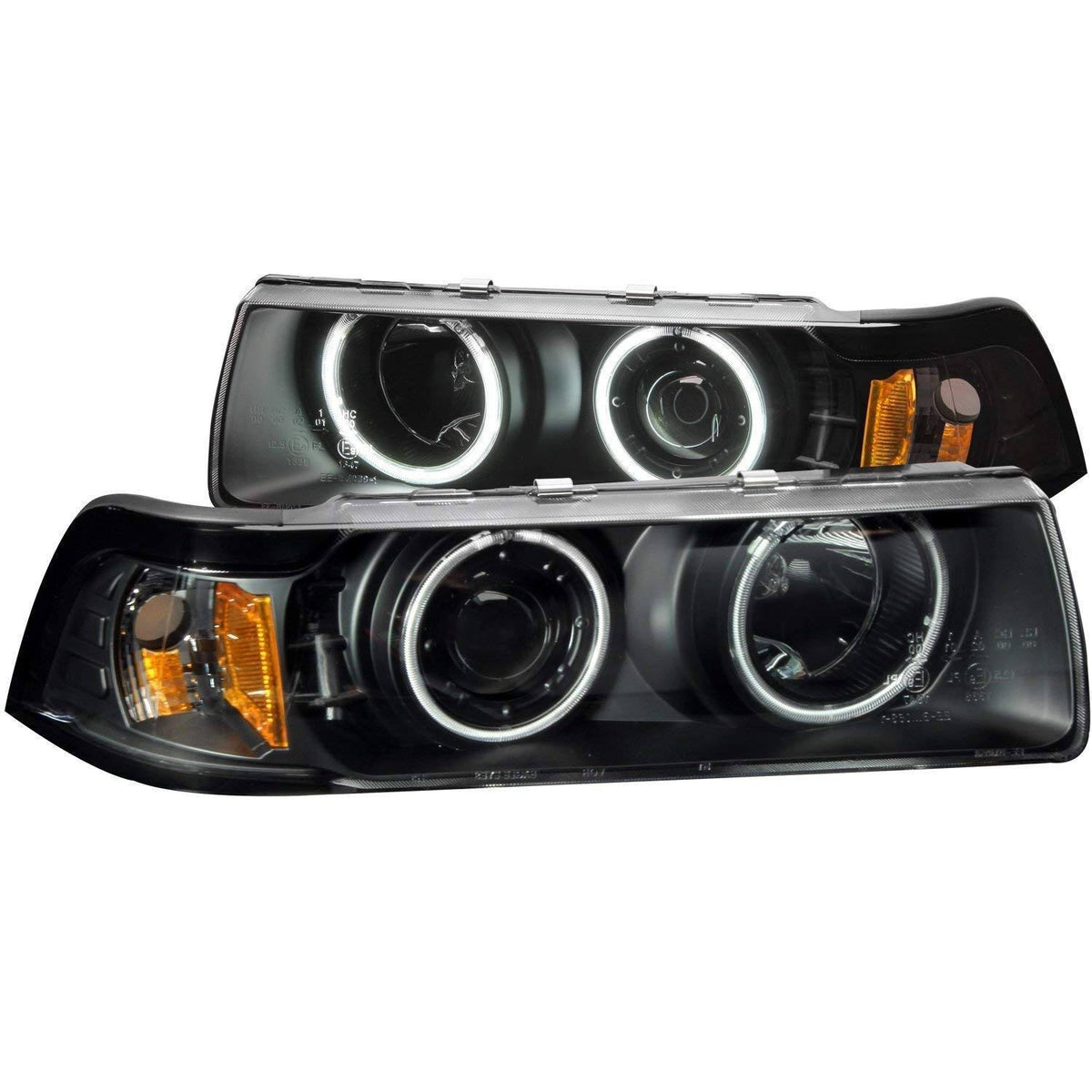 Projector Headlight Set with Halo E1114