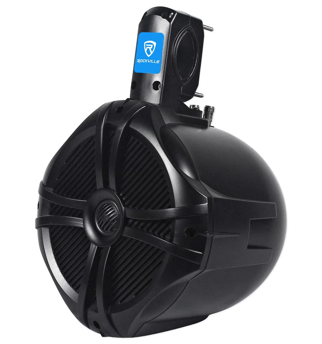 8 Black 2 Way Marine Wakeboard Tower Speakers L653