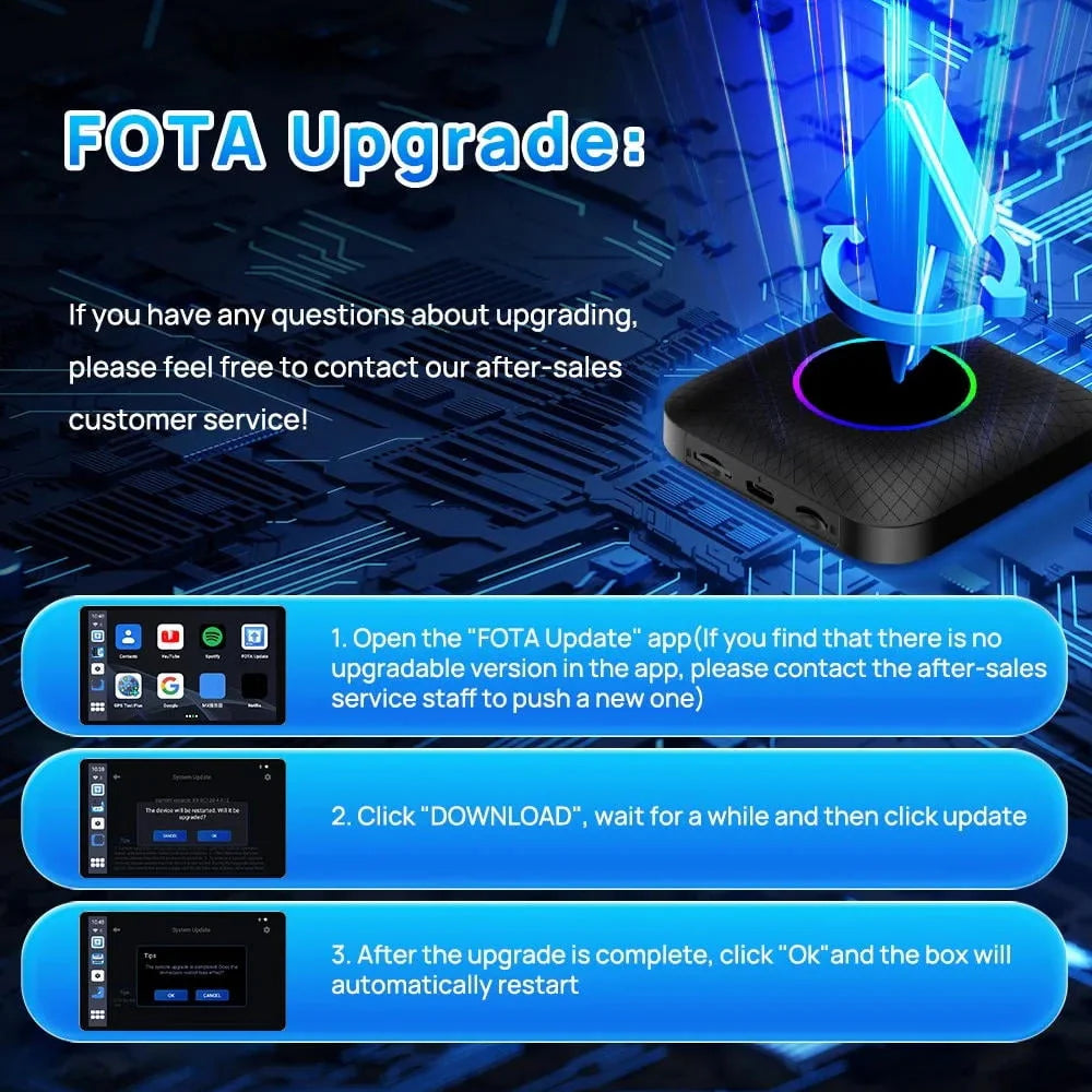 Android 13 Wireless Android Auto & Apple CarPlay Smart Tv Box T13153