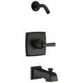 Matte Black Tub and Shower Trim X2466