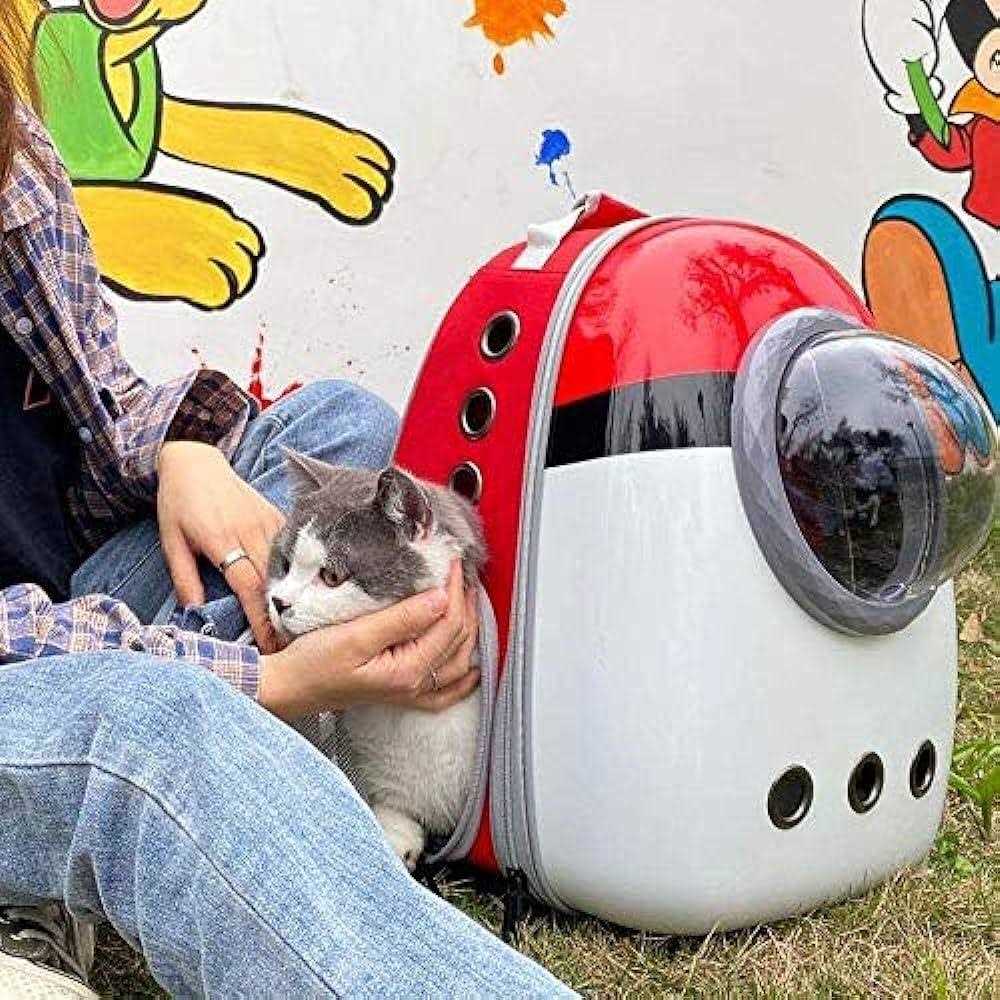 Portable Bubble Pet Carrier Backpack I34826