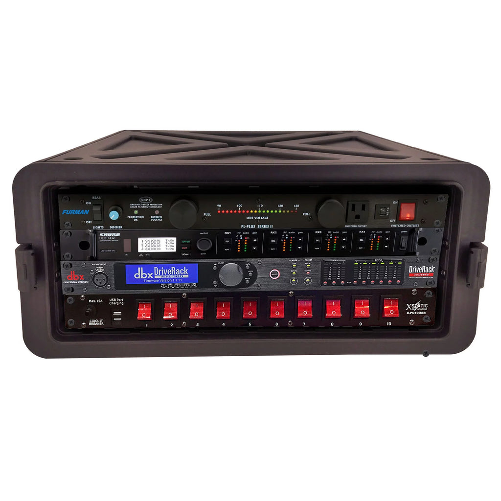 4U Rack Air-tight Water-sealed ABS Case Q58207