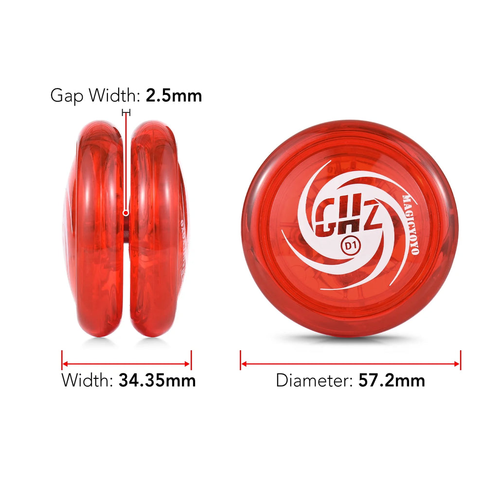 Yo Yo Ball with 5 Replacement Strings and Storage Pouch N2706