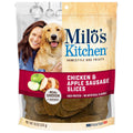 Chicken Apple Sausage Slices Dog Treats V30678