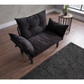 Black Loveseat W73542