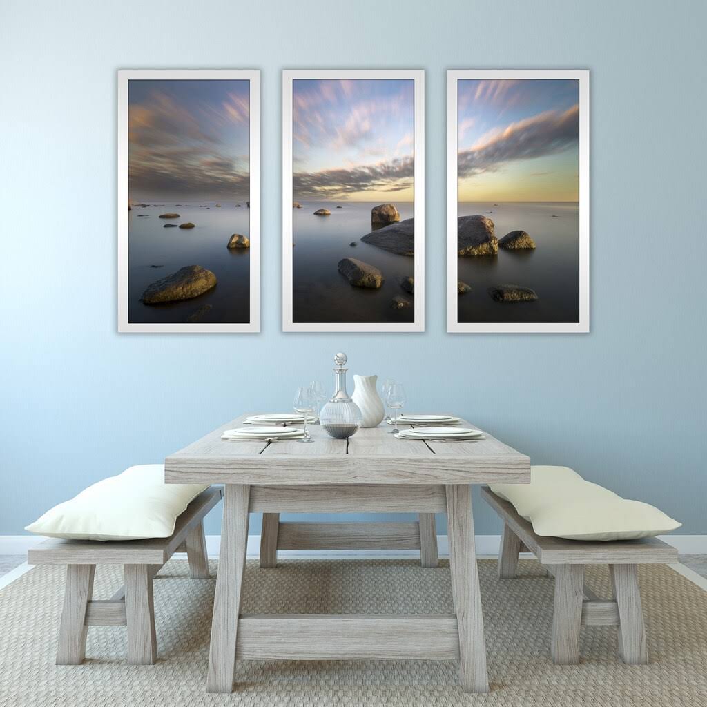3 Piece Framed Photographic Print Set Z54919