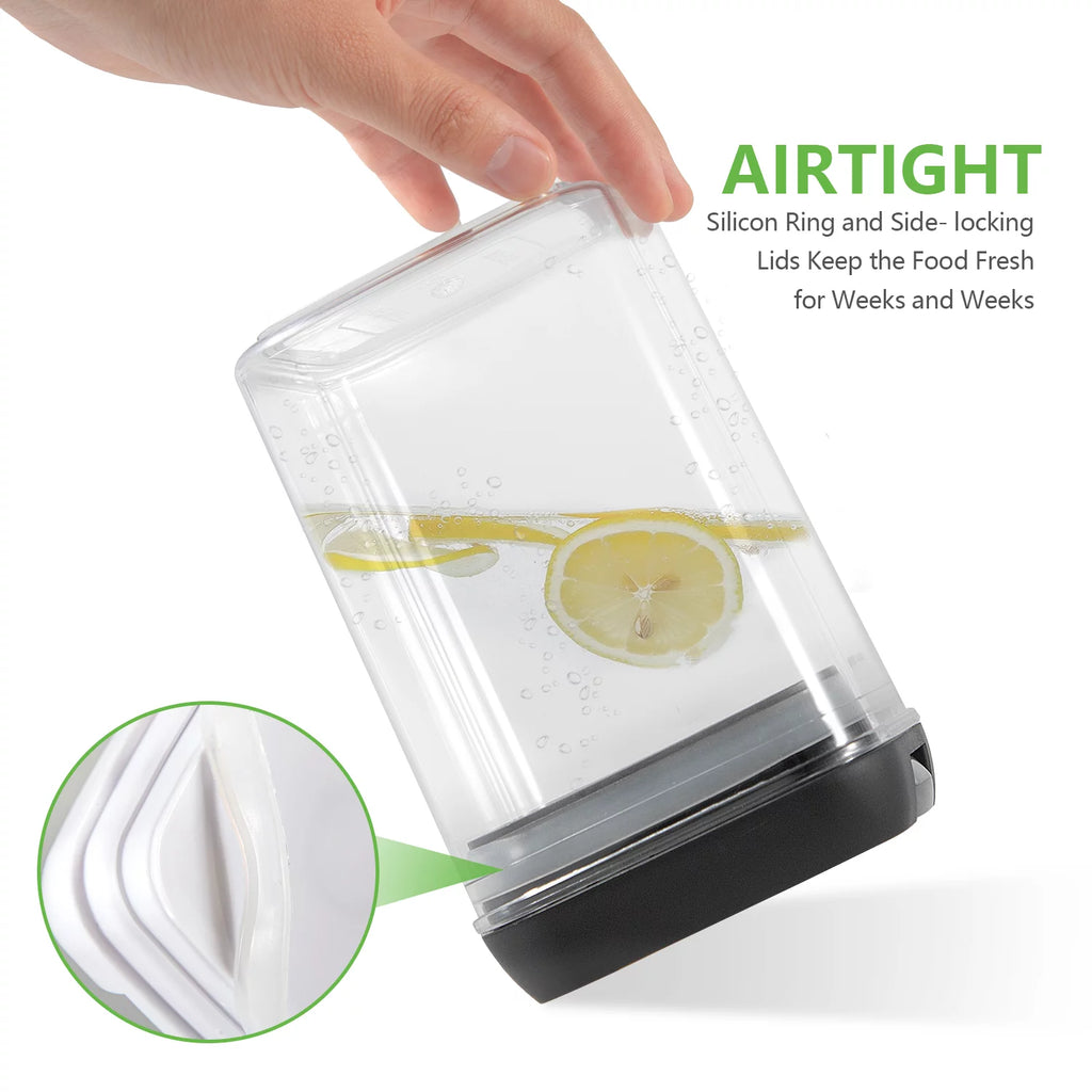 Clear 9 Pc Airtight Food Storage Containers Set G5262