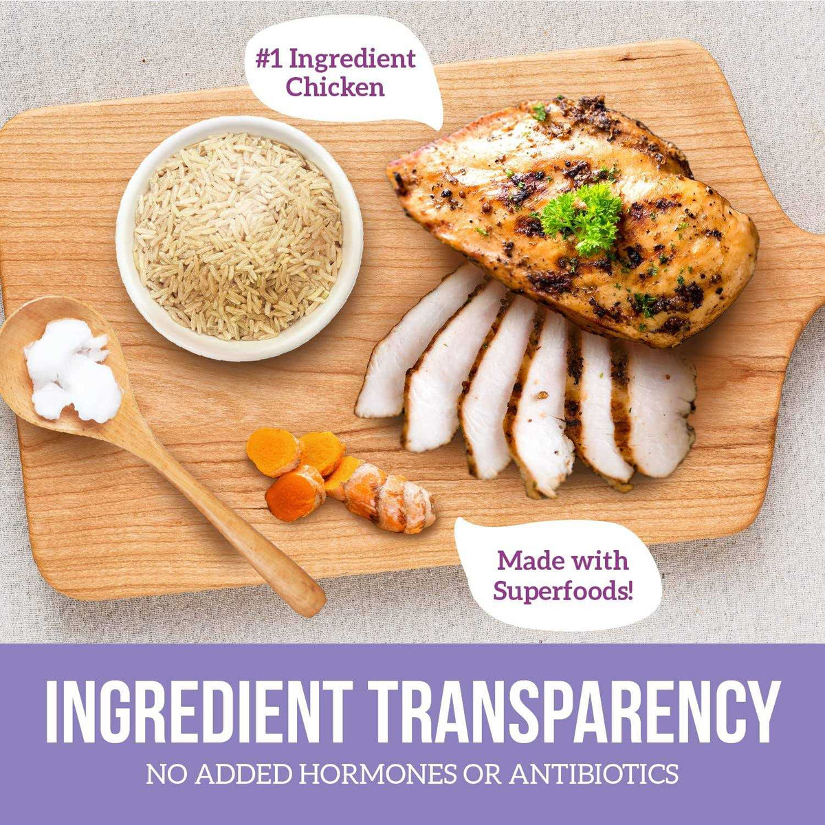 Chicken & Brown Rice Dry Dog Food C284423