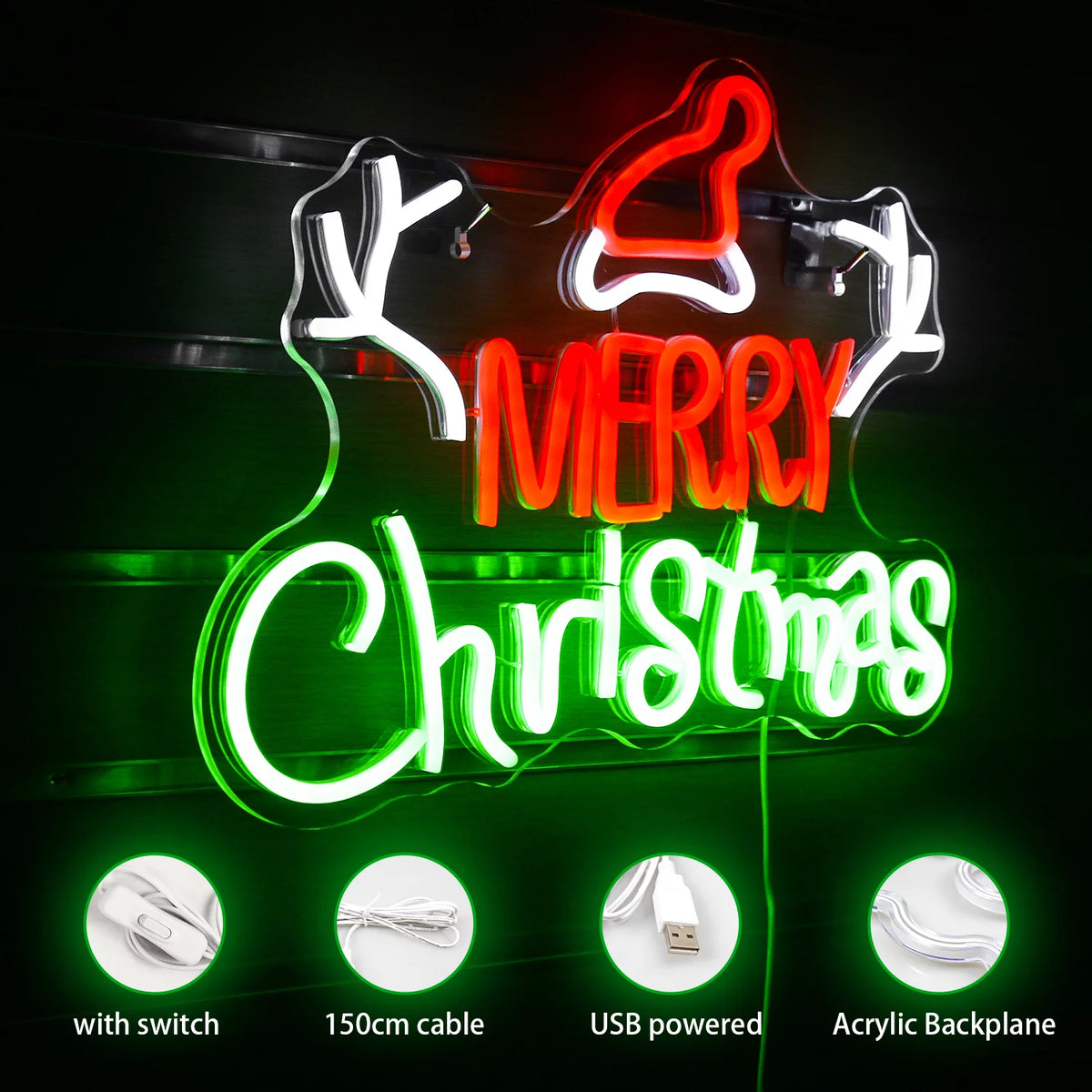 Christmas LED Neon Light Sign X870