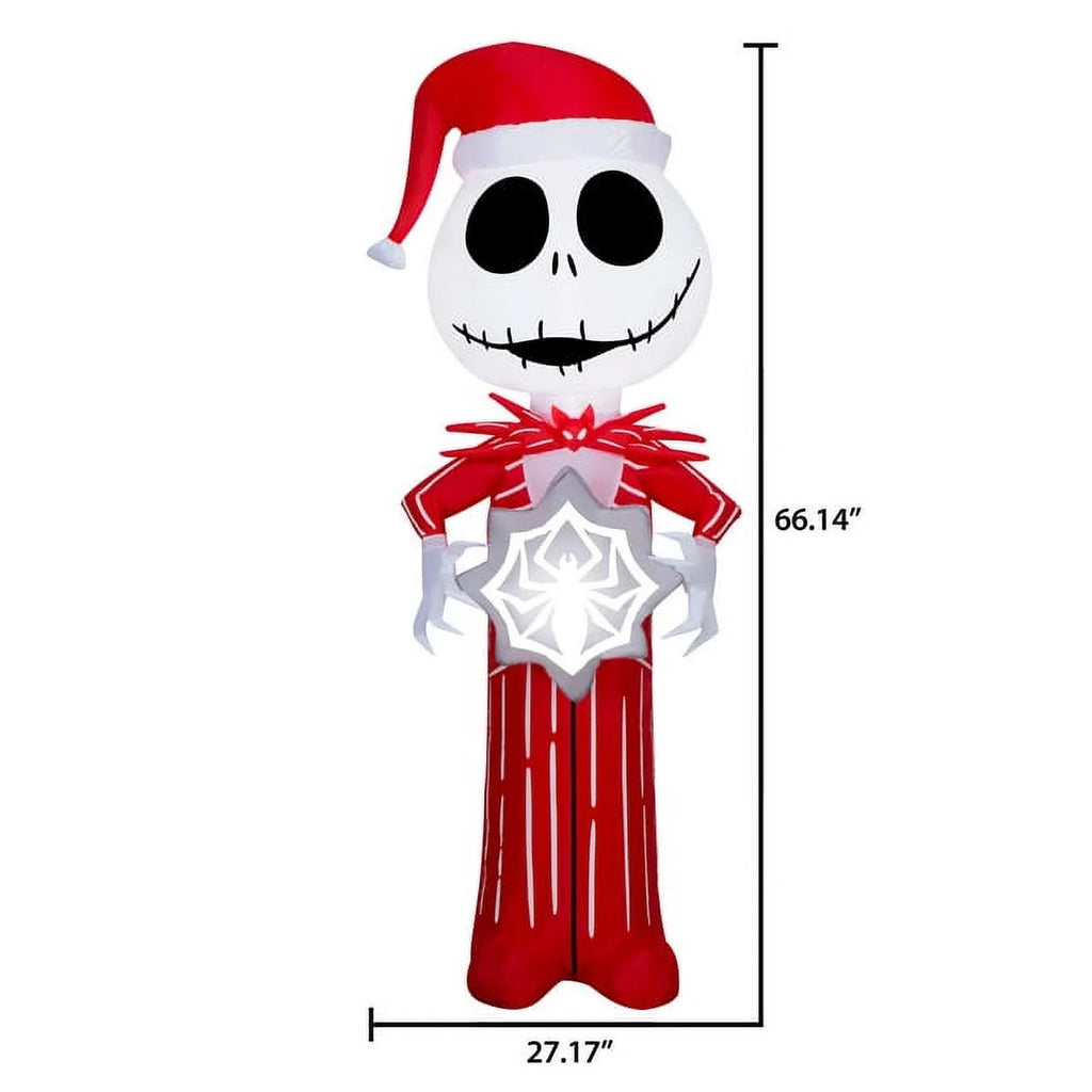 5.5 Foot Airblown Inflatables Christmas Stylized Jack Skellington K461921