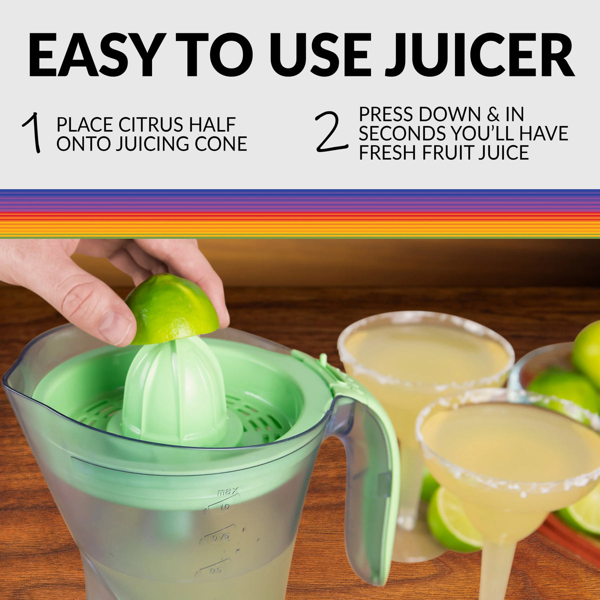Electric Lime Juicer & Margarita Kit X29820