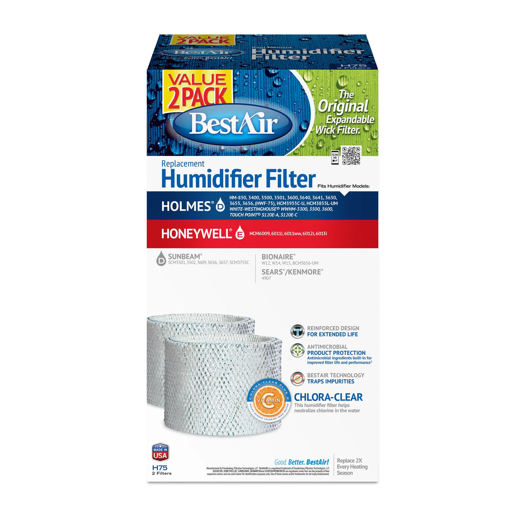 2 Pack Humidifier Replacement Paper Wick R441824