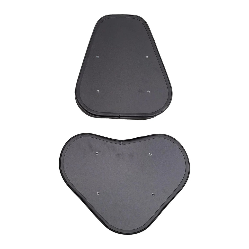 Black Exercise Bike Saddle Cover with Back Support N910133