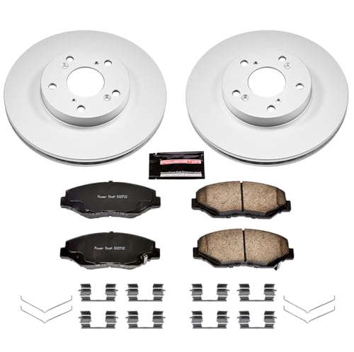 Front OE Replacement Brake Rotors and Ceramic Brake Pads B33272