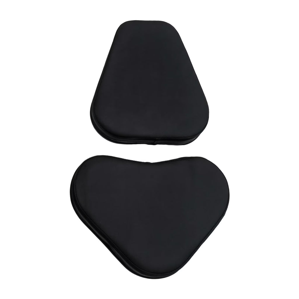 Black Exercise Bike Saddle Cover with Back Support N910133
