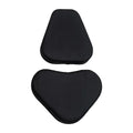 Black Exercise Bike Saddle Cover with Back Support N910133
