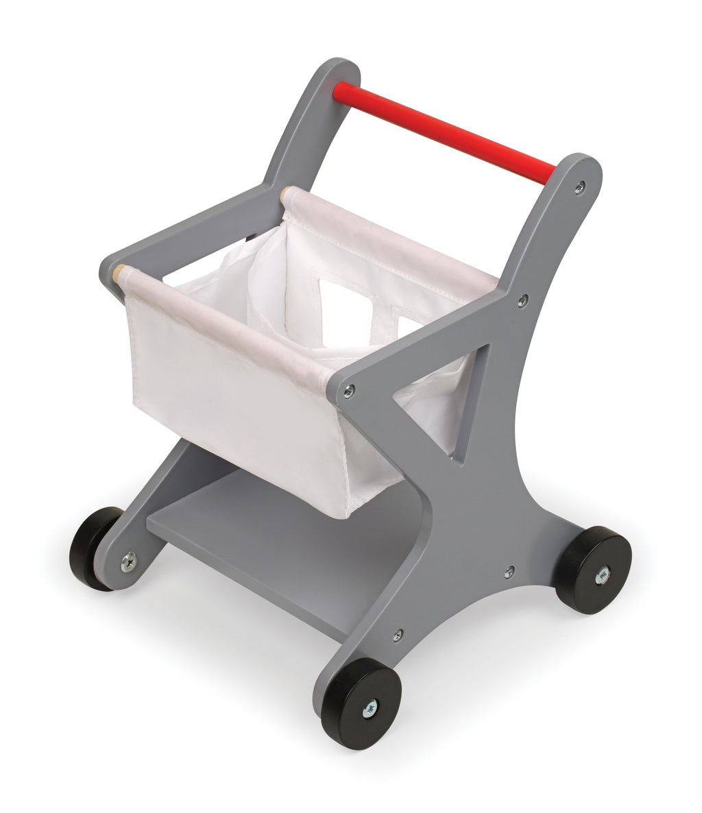 Doll Playset with Shopping Cart and Pretend Food E7030