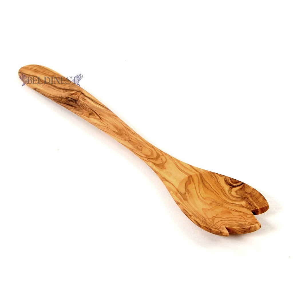 Hand Carved Utensil Holder and 6 Piece Kitchen Tool Set C387675