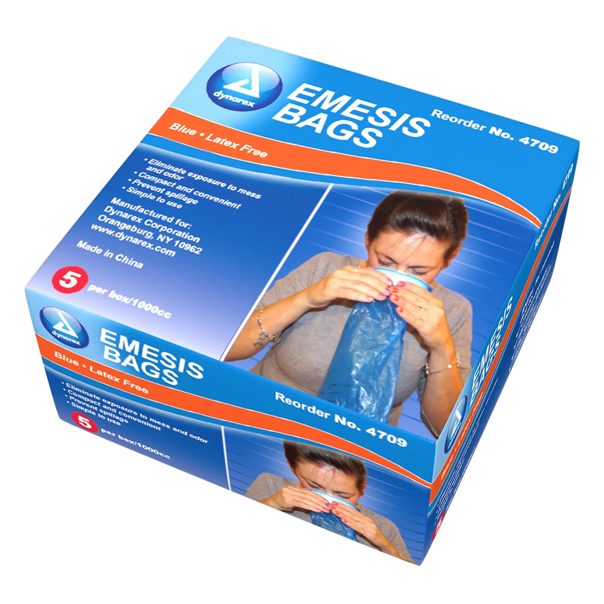 Blue Emesis Bag V341